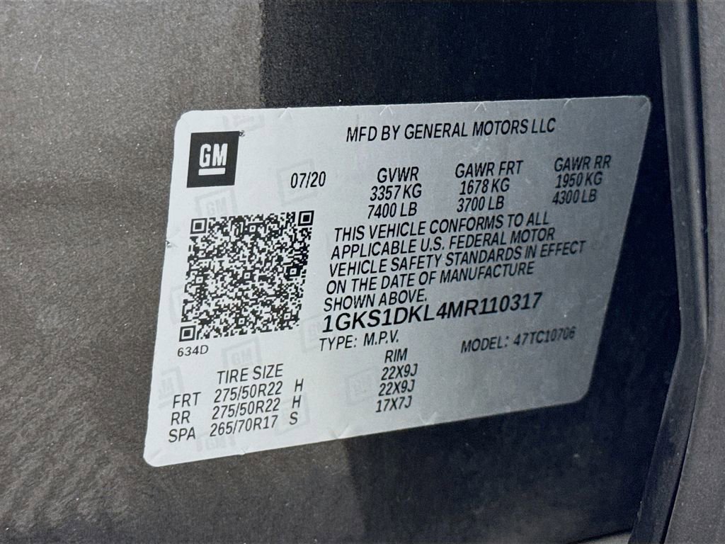 Used 2021 GMC Yukon Denali w/ Denali Premium Package image 45