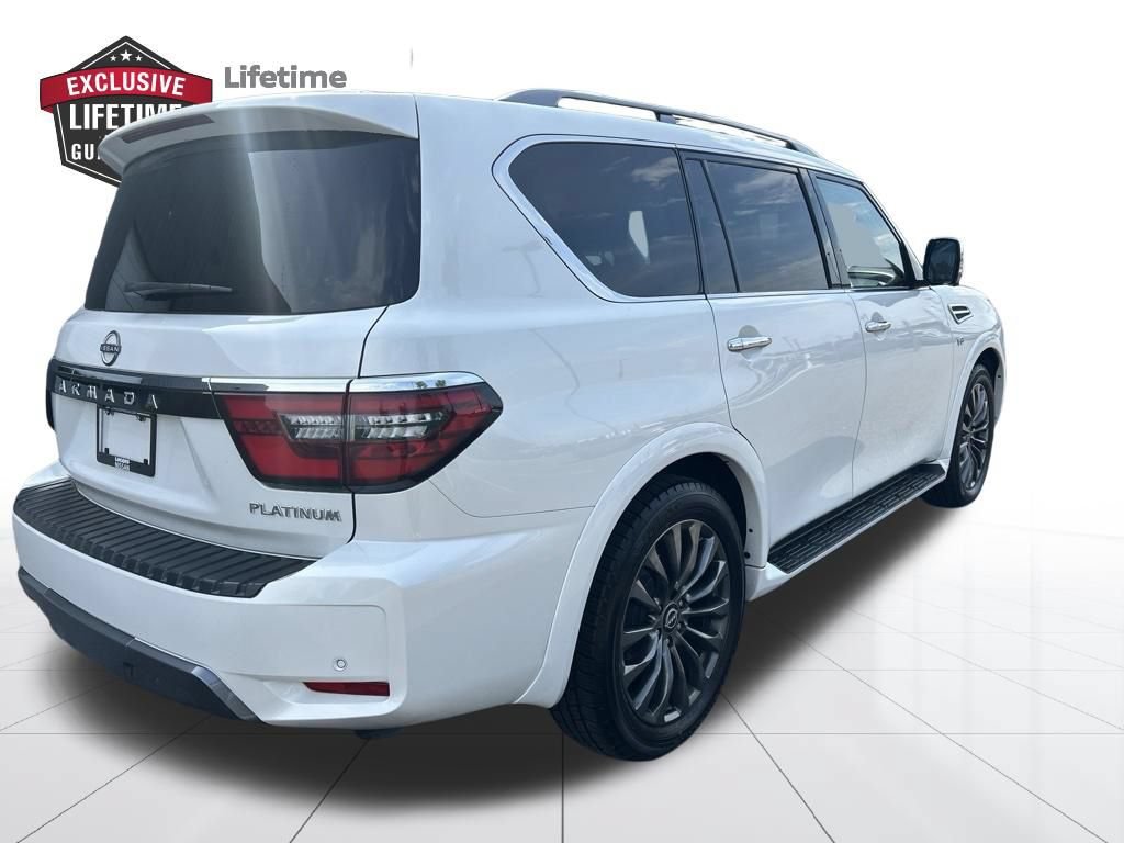 Certified 2022 Nissan Armada Platinum w/ Captain's Chairs Package RWD image 5