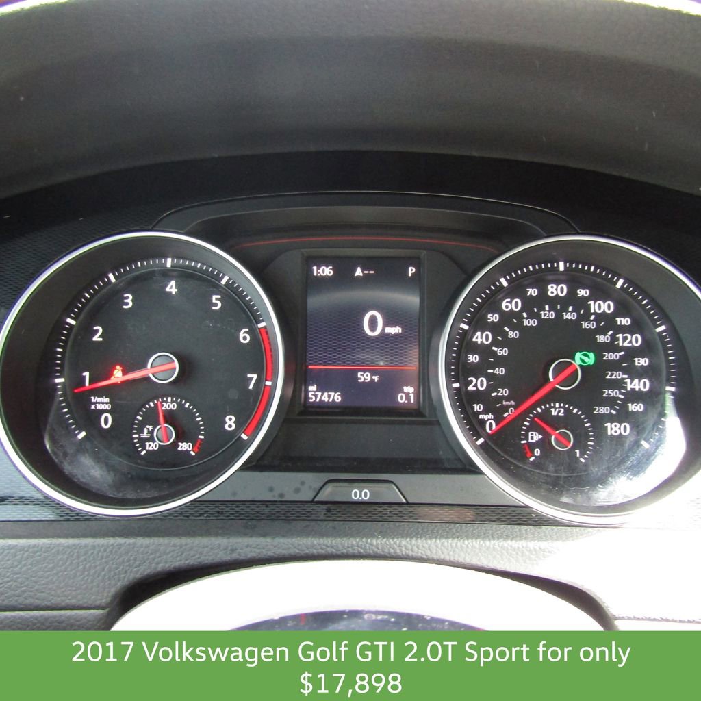 Used 2017 Volkswagen GTI Sport FWD image 8