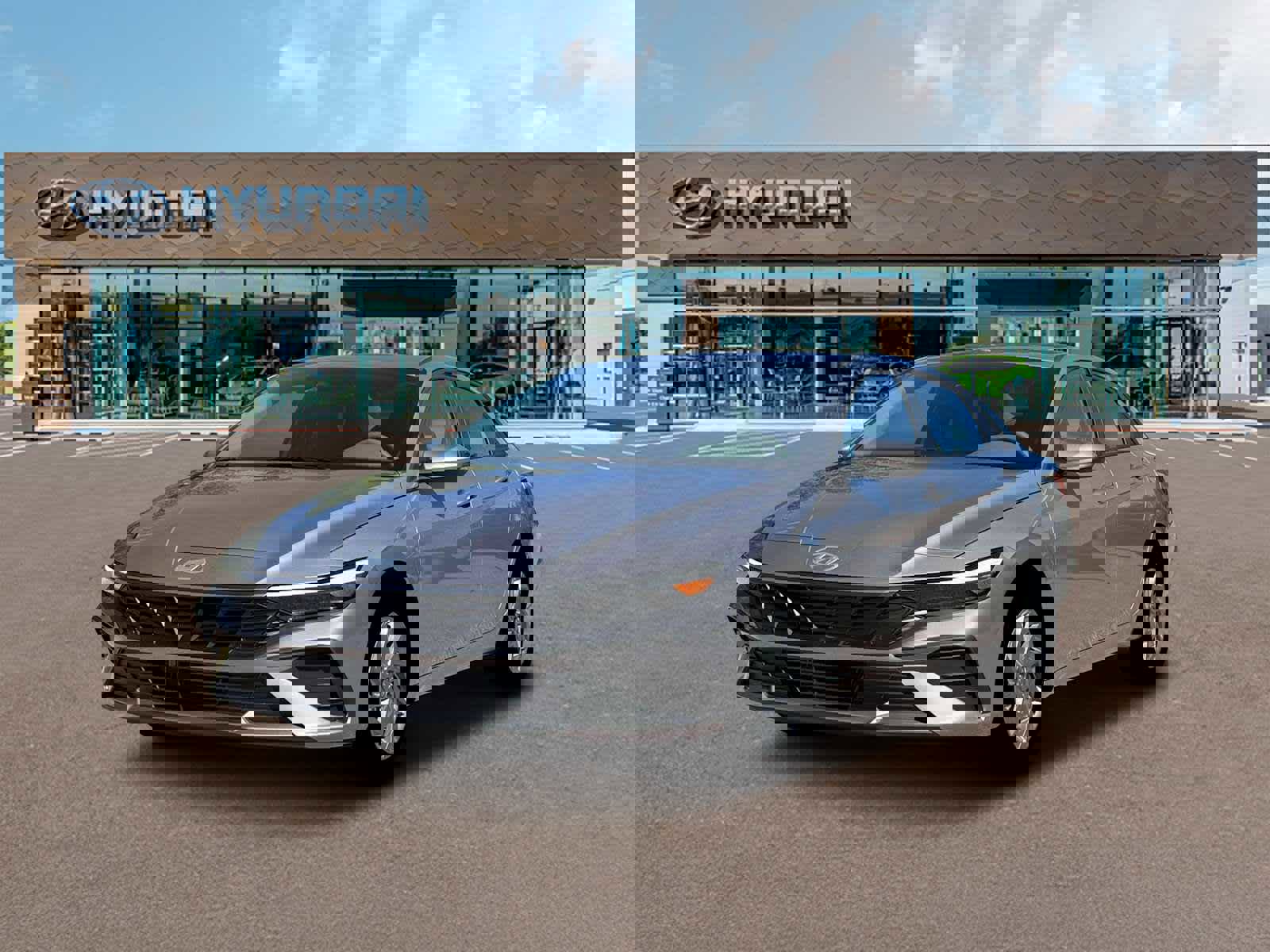 New 2026 Hyundai Elantra Blue