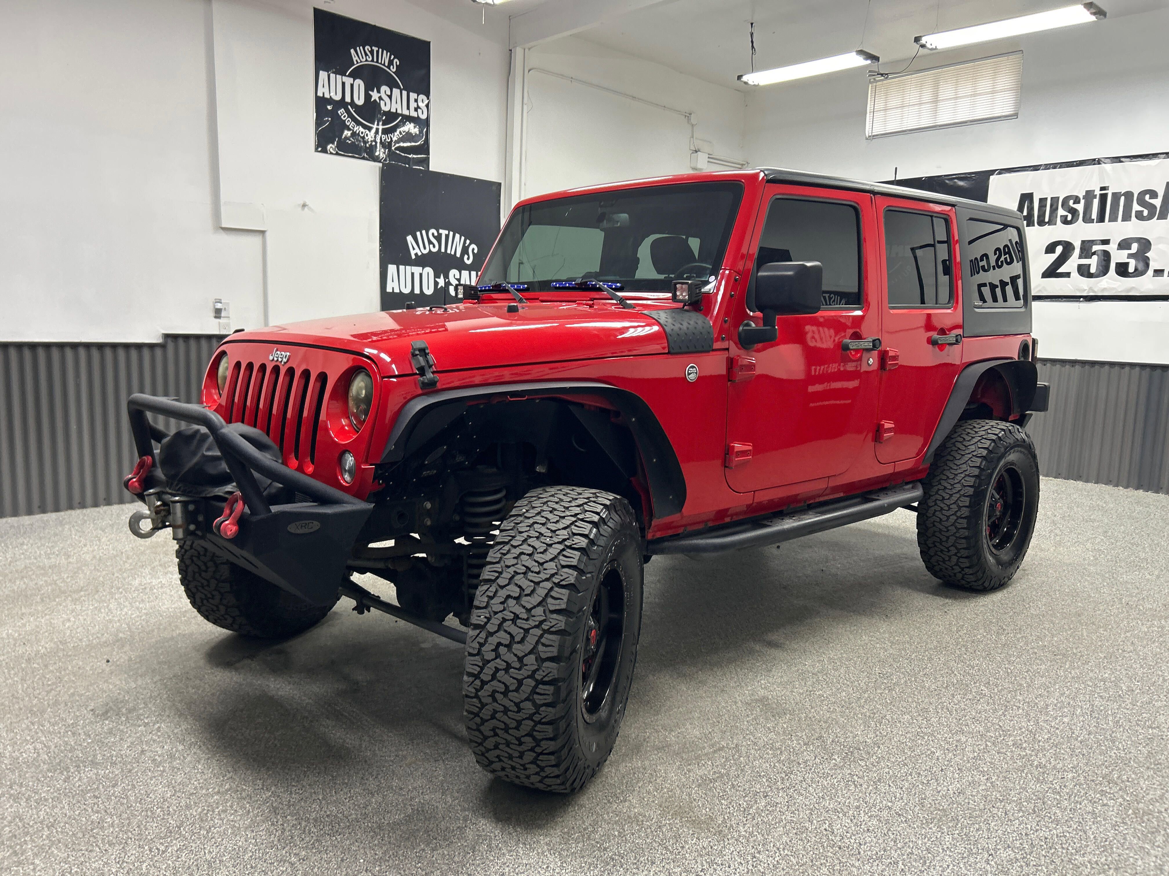 Used 2017 Jeep Wrangler Unlimited Sport w/ Quick Order Package 23S AWD/4WD image 3
