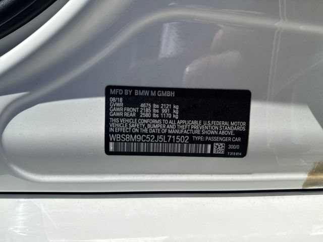 Used 2018 BMW M3 RWD image 16