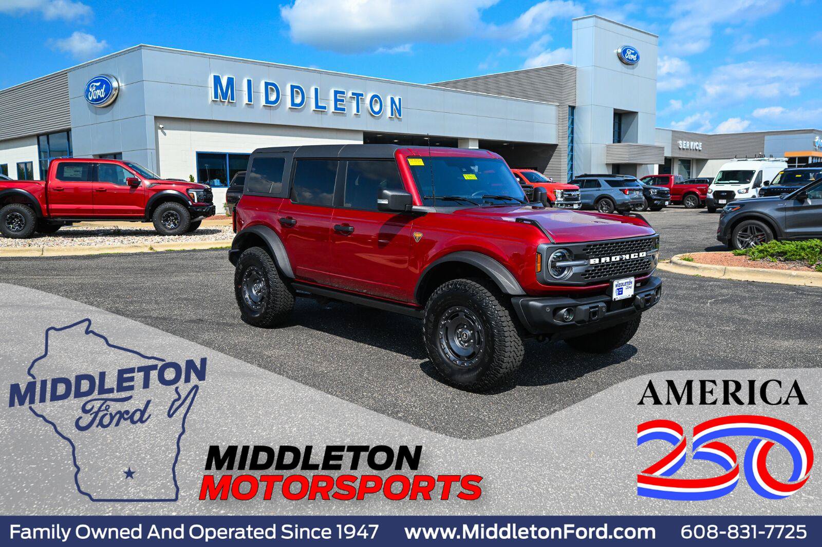 Certified 2025 Ford Bronco Badlands w/ Sasquatch Package