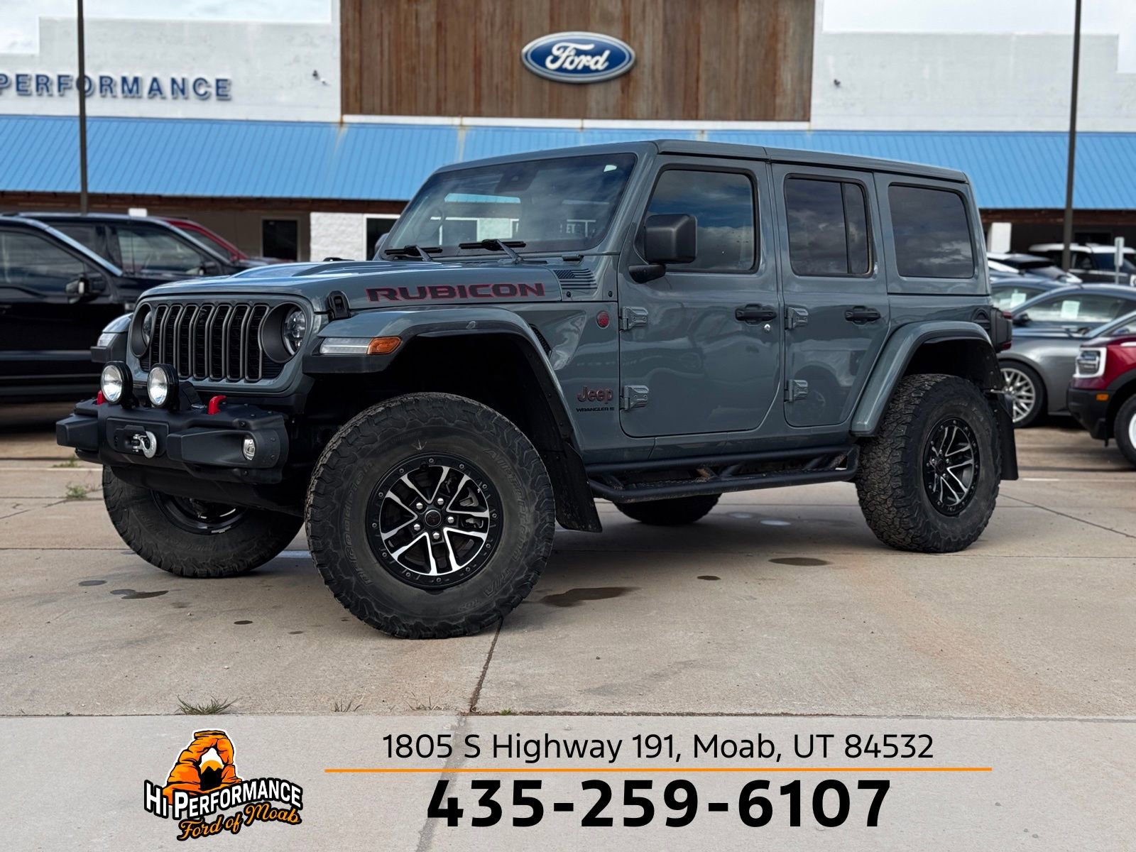 Used 2024 Jeep Wrangler Unlimited Rubicon AWD/4WD image 1