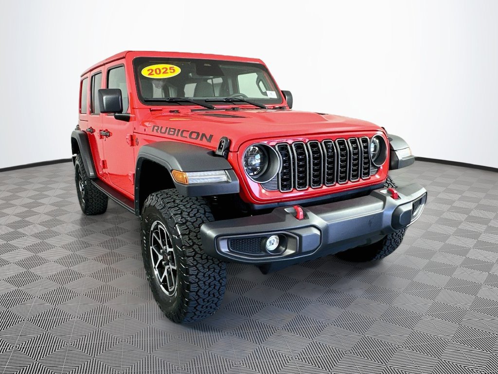 Certified 2025 Jeep Wrangler Unlimited Rubicon w/ Safety Group AWD/4WD image 2
