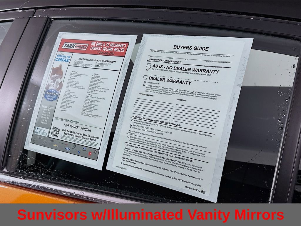 Certified 2023 Nissan Sentra SR w/ SR Premium Package image 14