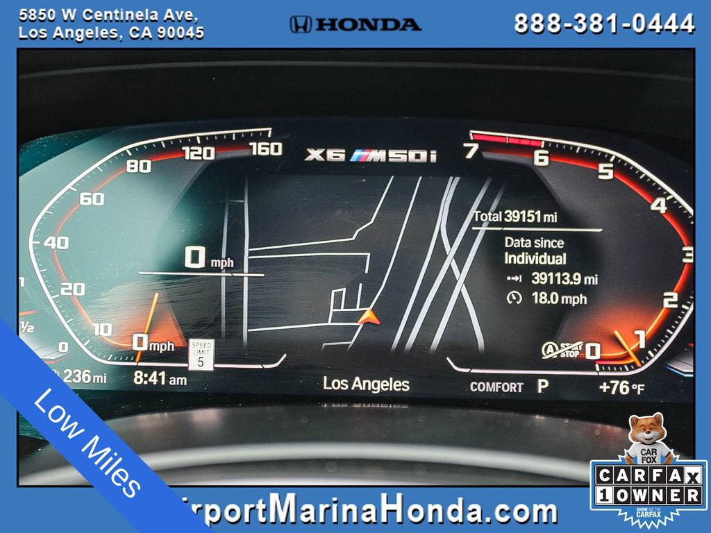 Used 2023 BMW X6 M50i w/ Shadowloine Package AWD/4WD image 29