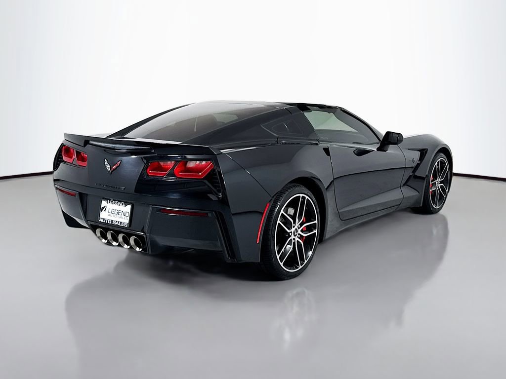Used 2019 Chevrolet Corvette Stingray Coupe w/ Carbon Flash Badge Package RWD image 7