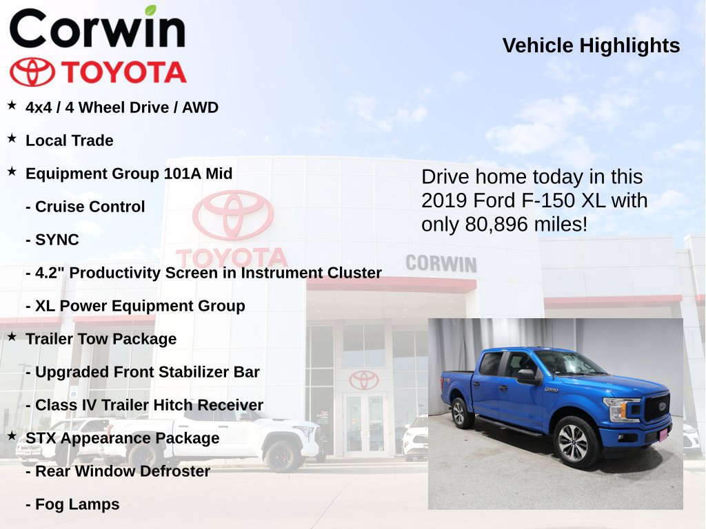 Used 2019 Ford F150 XL w/ Equipment Group 101A Mid AWD/4WD image 7