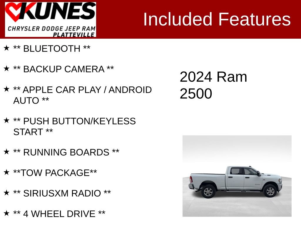 Used 2024 RAM 2500 Big Horn image 2
