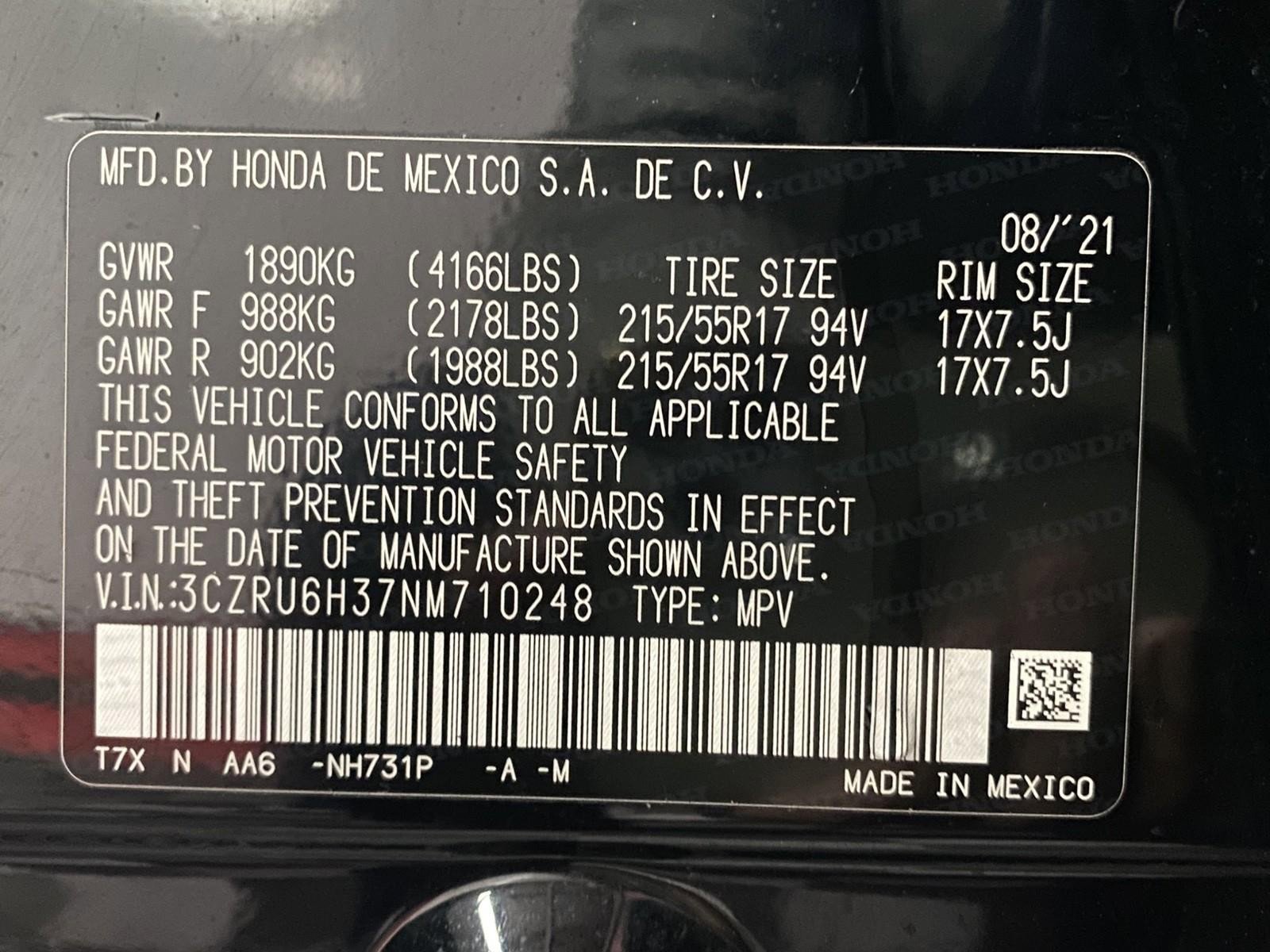 Used 2022 Honda HR-V LX image 27