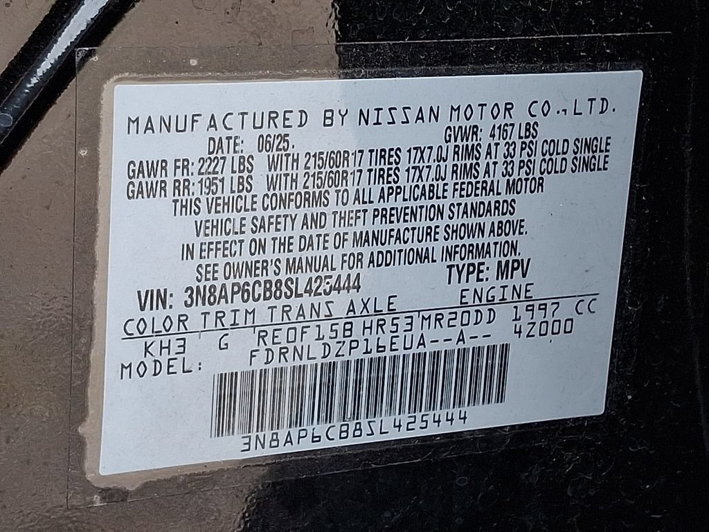 Certified 2025 Nissan Kicks SV AWD/4WD image 27