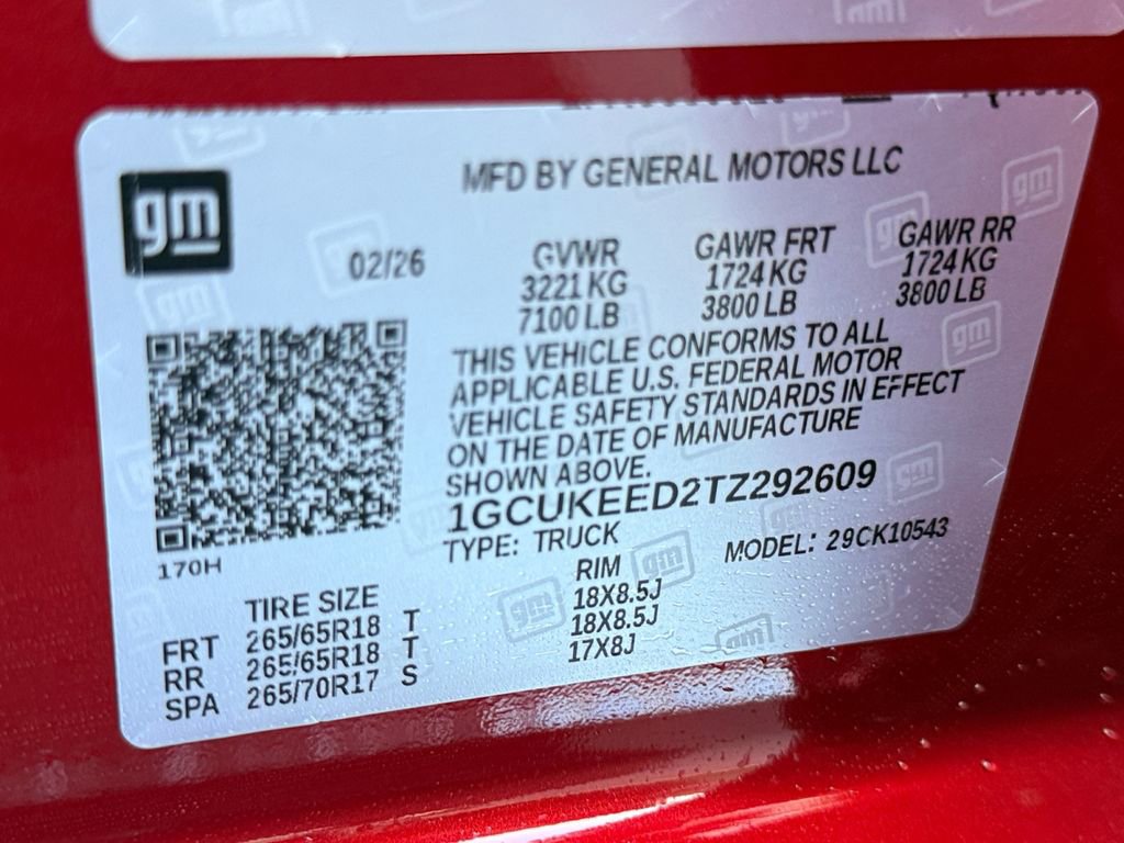 New 2026 Chevrolet Silverado 1500 RST w/ Safety Package AWD/4WD image 32