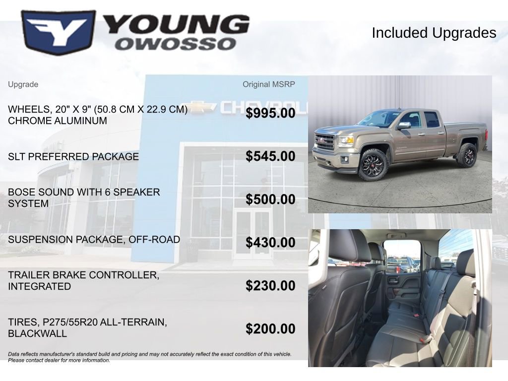 Used 2014 GMC Sierra 1500 SLT w/ SLT Preferred Package image 4