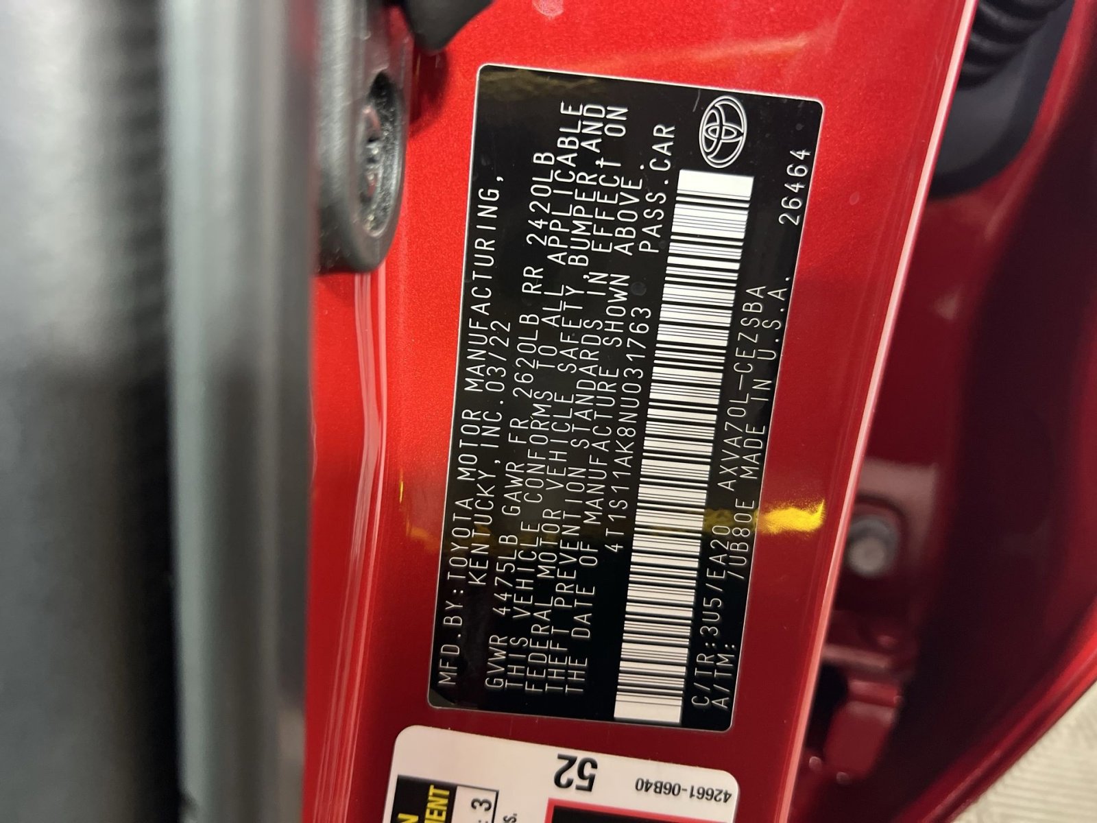 Used 2022 Toyota Camry SE w/ Cold Weather Package image 30