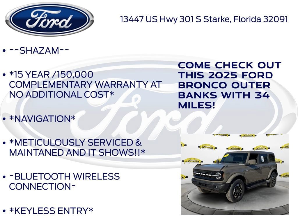 New 2025 Ford Bronco Outer Banks image 5