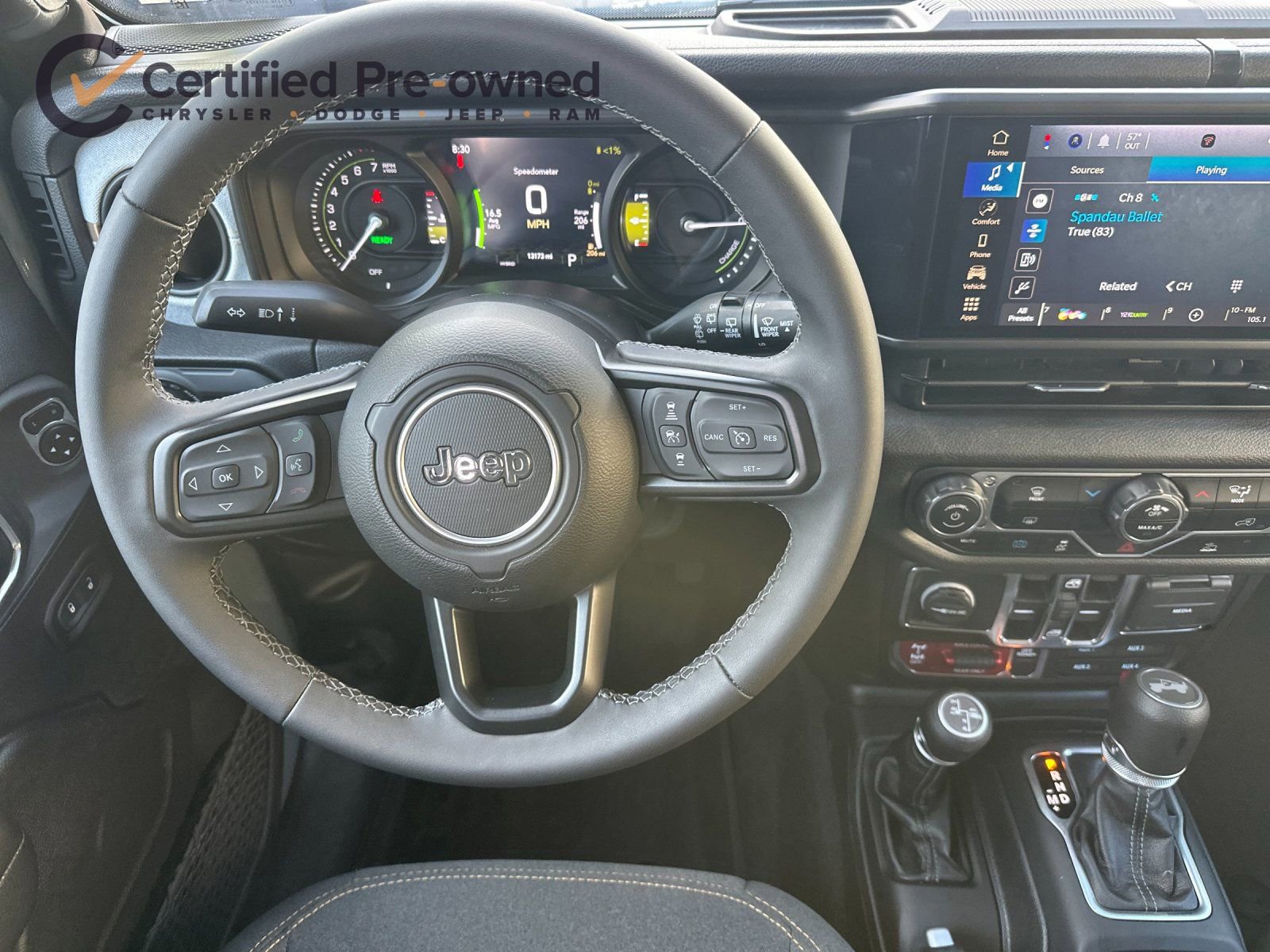 Certified 2025 Jeep Wrangler Unlimited Sport S 4xe AWD/4WD image 15