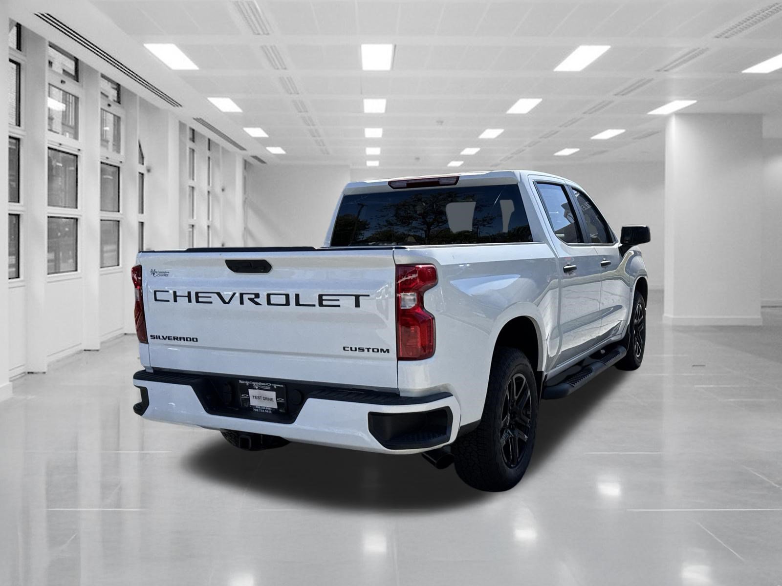 New 2026 Chevrolet Silverado 1500 Custom w/ Turbomax Blackout Package RWD image 5
