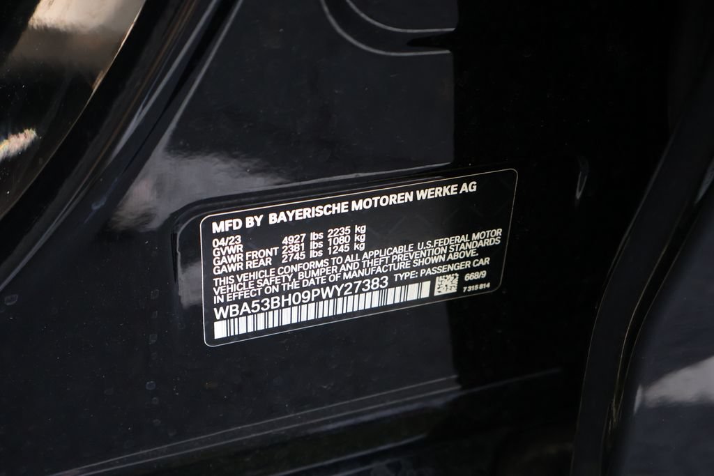 Used 2023 BMW 530i w/ Premium Package RWD image 53