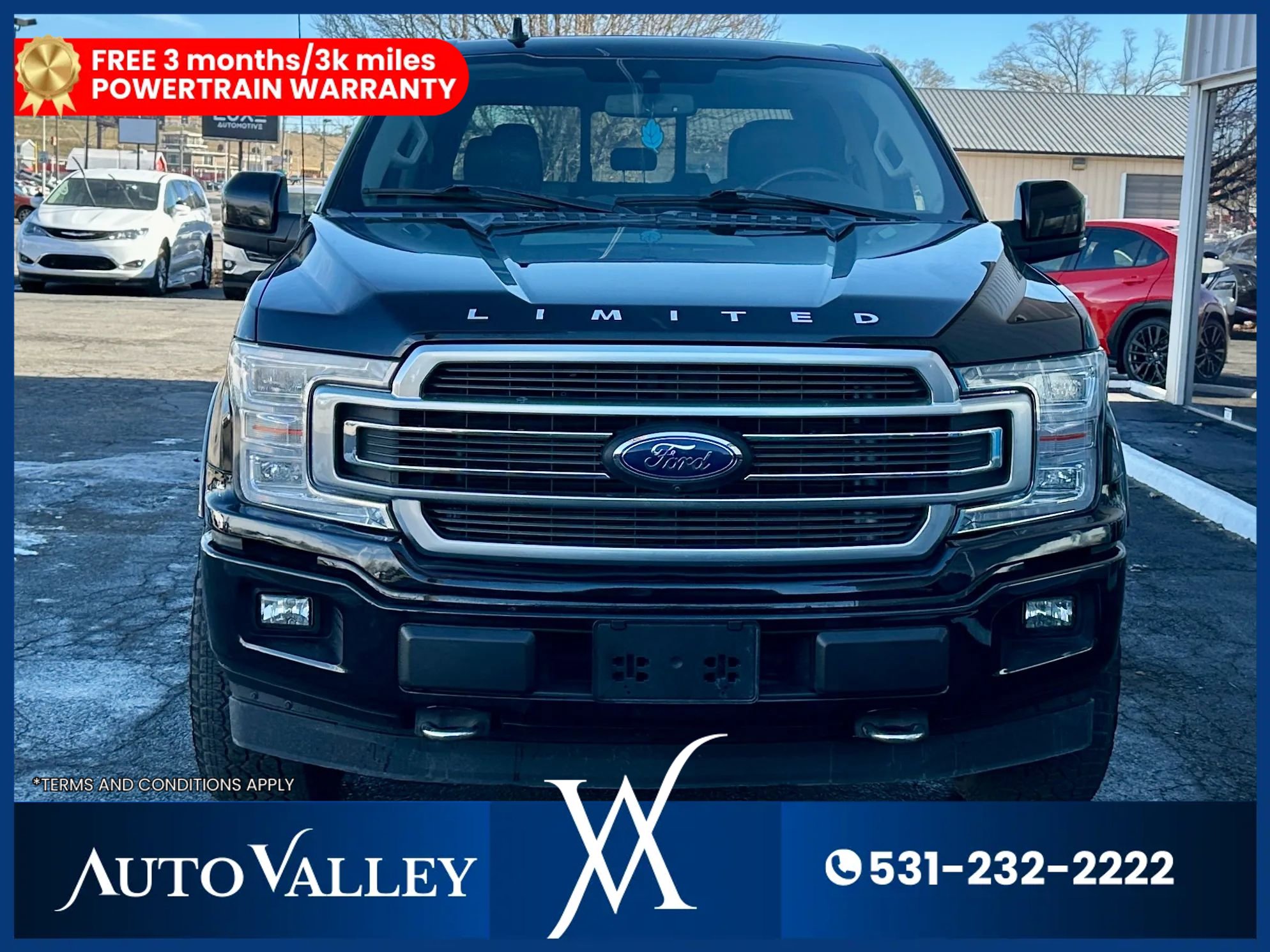 Used 2020 Ford F150 Limited w/ Trailer Tow Package AWD/4WD image 2