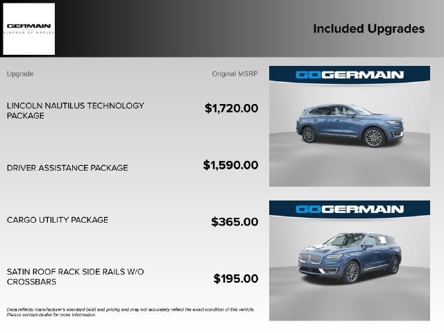 Certified 2019 Lincoln Nautilus Reserve FWD image 37
