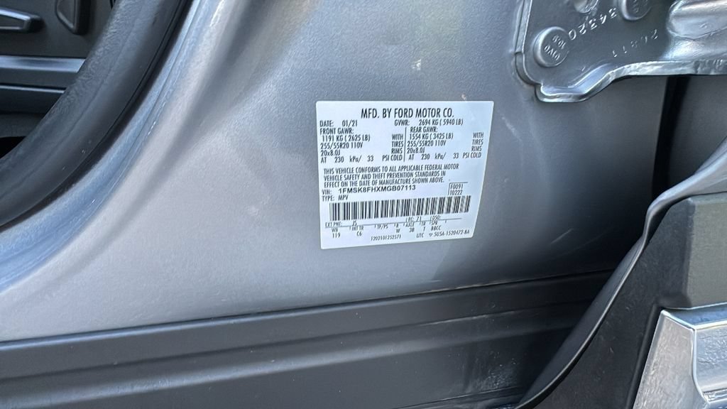 Used 2021 Ford Explorer Limited AWD/4WD image 36
