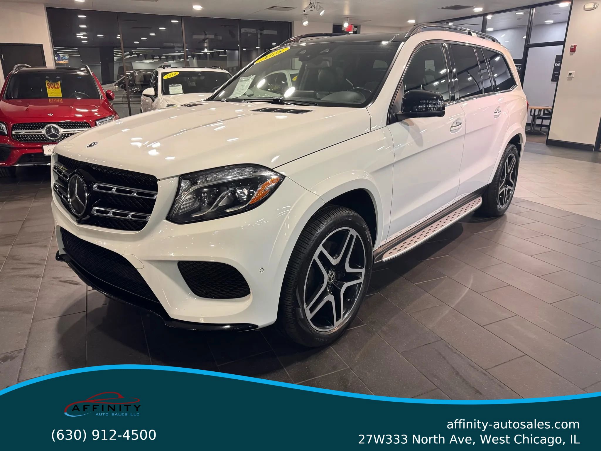Used 2018 Mercedes-Benz GLS 550 4MATIC w/ Driver Assistance Package