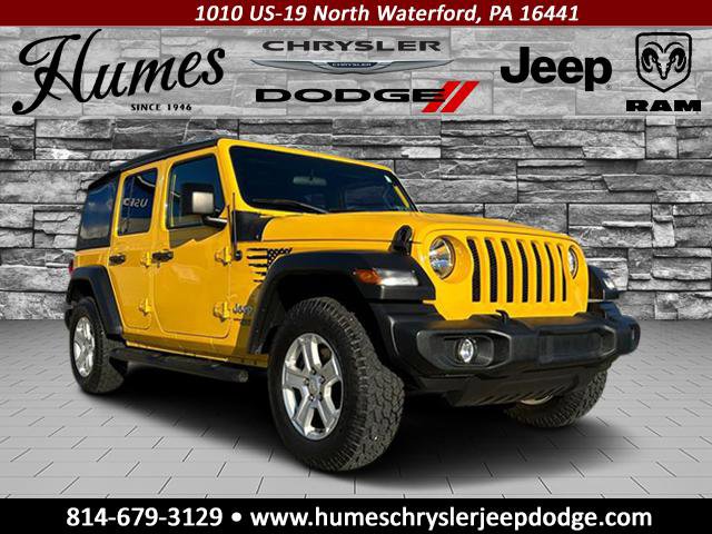 Used 2021 Jeep Wrangler Unlimited Sport