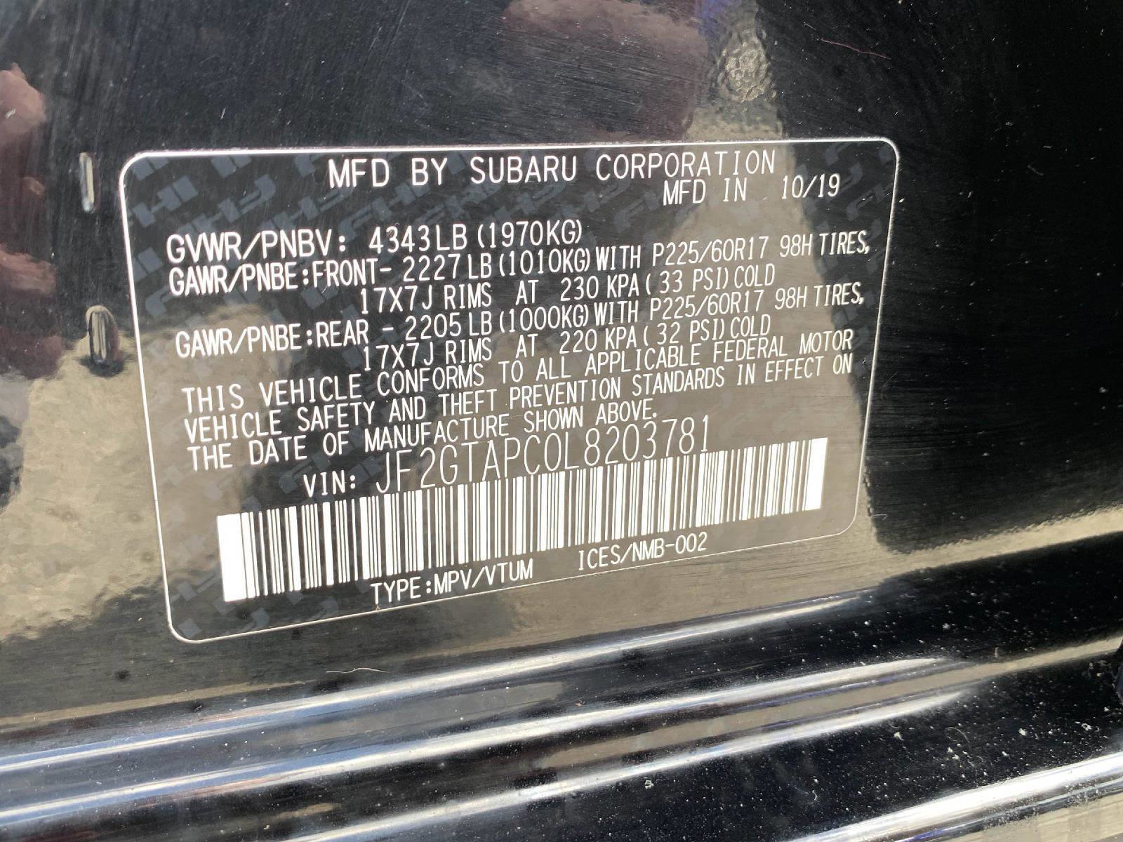 Used 2020 Subaru Crosstrek 2.0i Premium w/ Popular Package #2 image 41