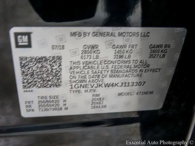 Used 2019 Chevrolet Traverse High Country w/ LPO, Floor Liner Package AWD/4WD image 31