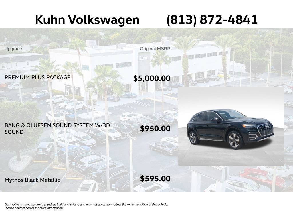 Used 2022 Audi Q5 2.0T Premium Plus w/ Premium Plus Package AWD/4WD image 5