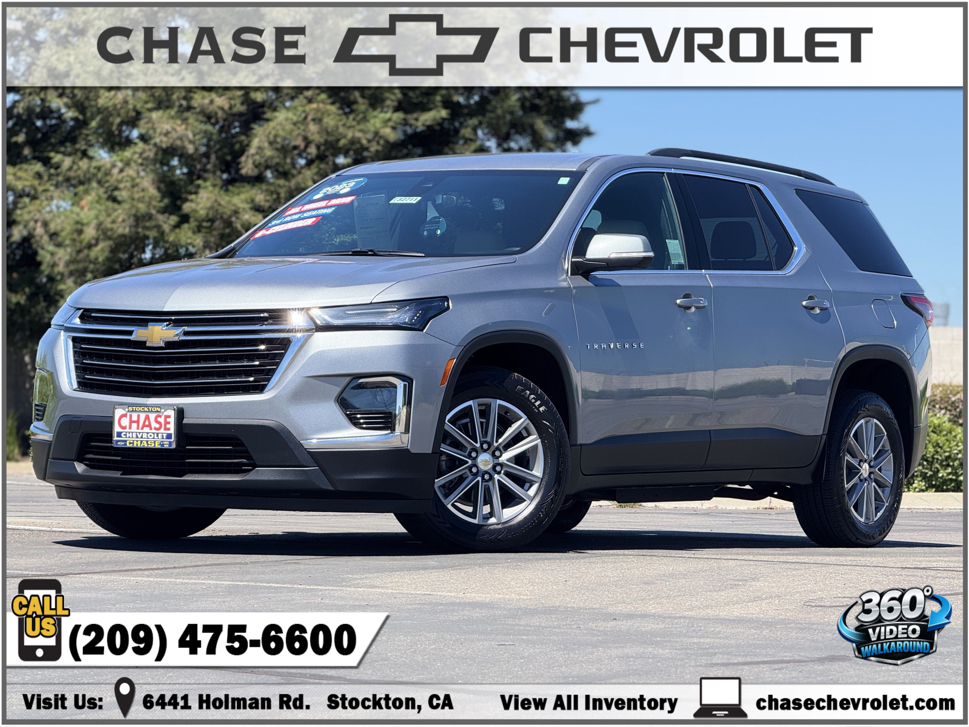 Certified 2023 Chevrolet Traverse LT w/ LPO, Cargo Package