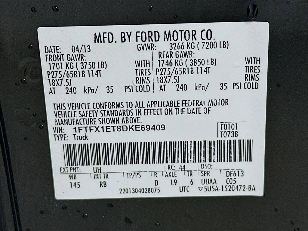 Used 2013 Ford F150 FX4 w/ Mid Equipment Group AWD/4WD image 28