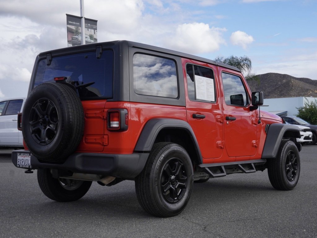 Used 2019 Jeep Wrangler Unlimited Sport image 4