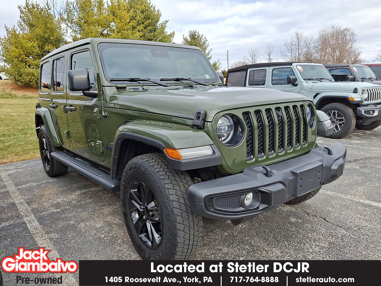 Used 2022 Jeep Wrangler Unlimited Sahara