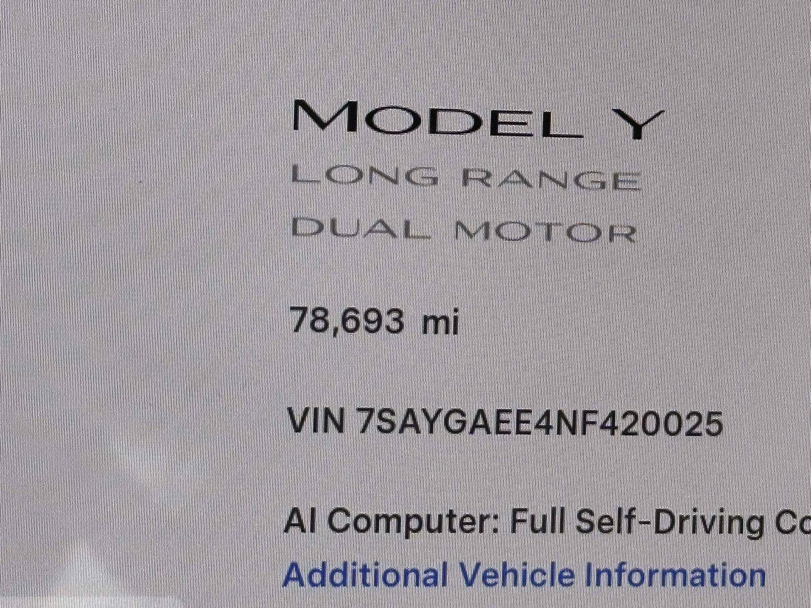 Used 2022 Tesla Model Y Long Range AWD/4WD image 29