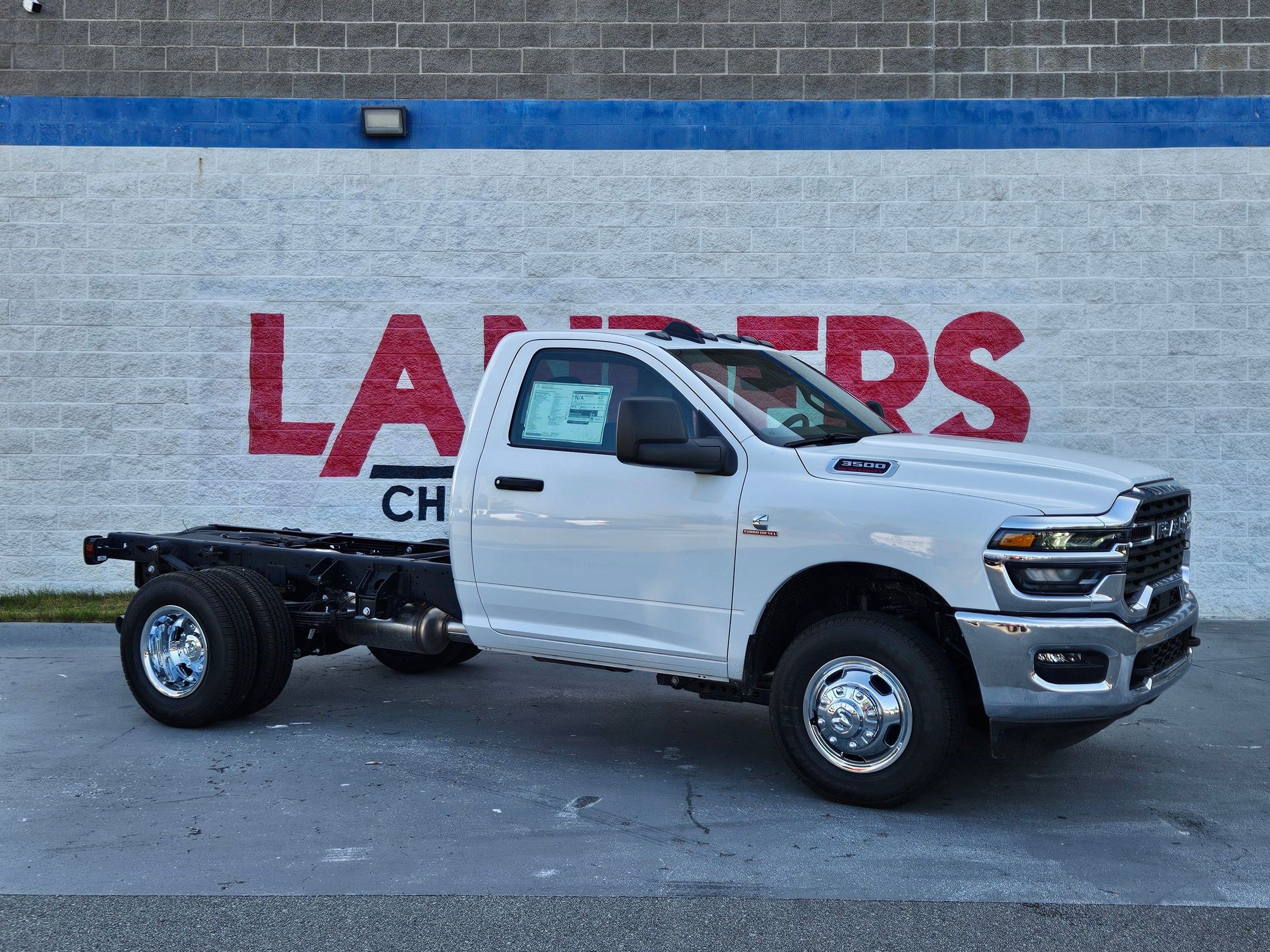 New 2026 RAM 3500 Tradesman w/ Chrome Appearance Group A