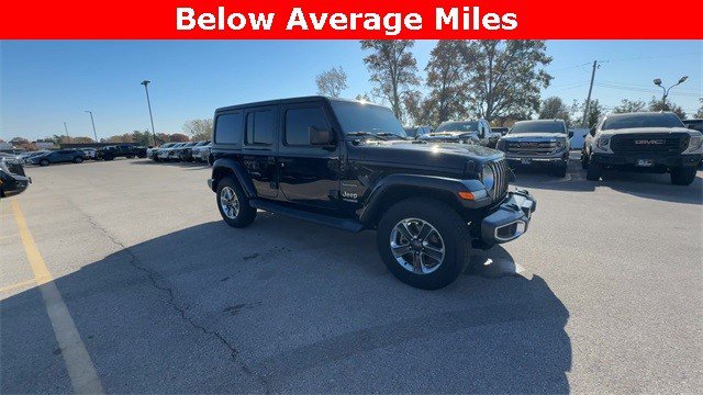 Used 2019 Jeep Wrangler Unlimited Sahara w/ LED Lighting Group image 2