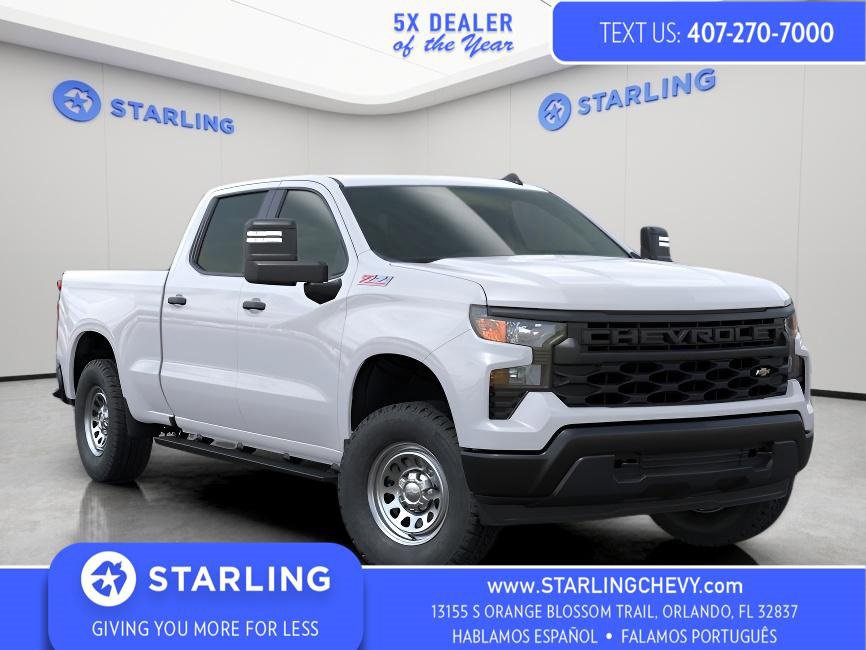 New 2025 Chevrolet Silverado 1500 W/T w/ WT Value Package
