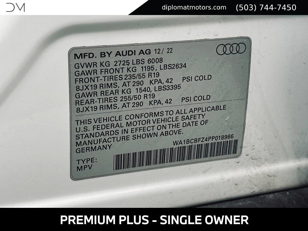 Used 2023 Audi Q4 e-tron Premium Plus RWD image 47