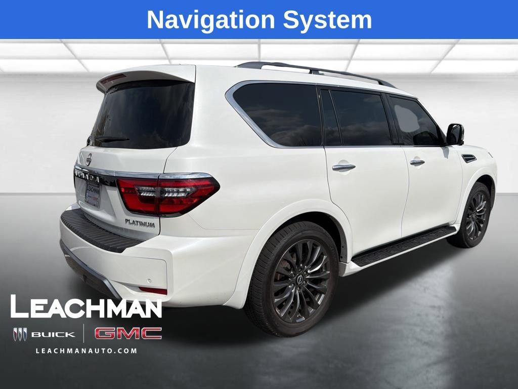 Used 2024 Nissan Armada Platinum w/ Captain's Chairs Package image 3