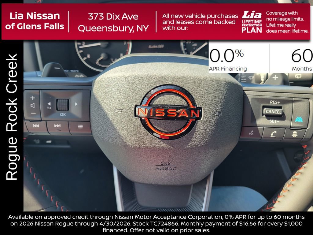 New 2026 Nissan Rogue SV w/ Rock Creek Premium Package image 17