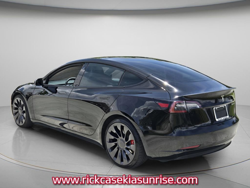 Used 2021 Tesla Model 3 Performance AWD/4WD image 8