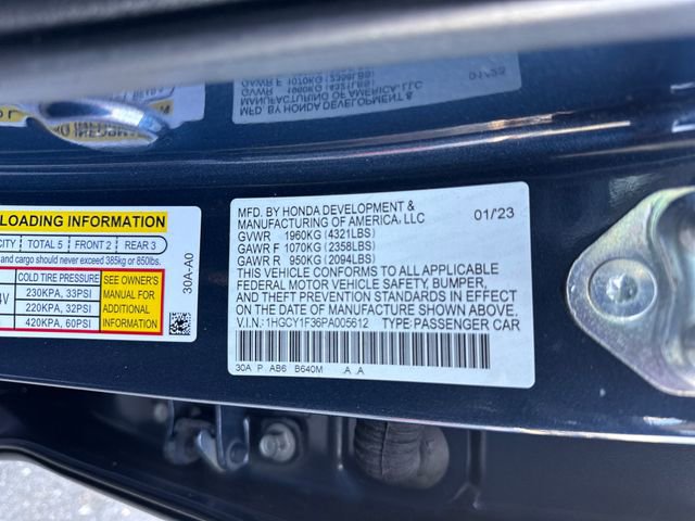 Used 2023 Honda Accord EX image 27