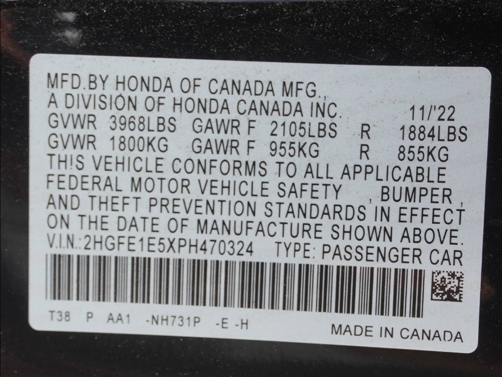 Used 2023 Honda Civic Si image 51