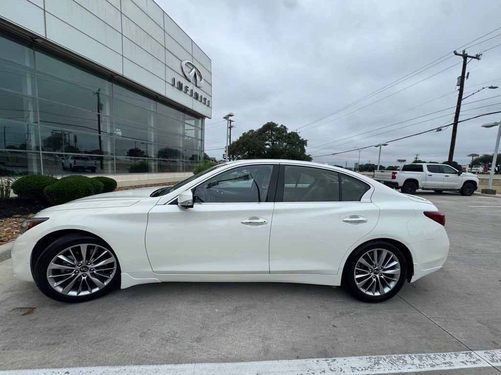 Used 2023 INFINITI Q50 Luxe w/ Cargo Package RWD image 3