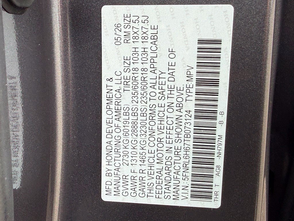 New 2026 Honda Odyssey EX-L image 28
