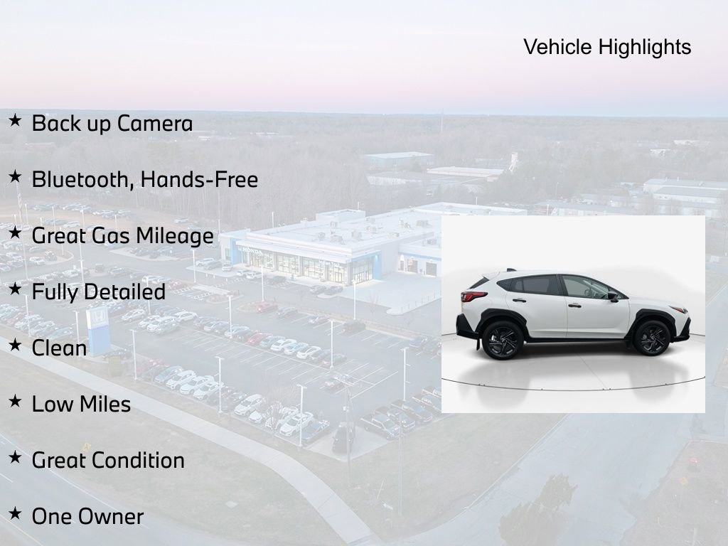 Used 2024 Subaru Crosstrek 2.0i w/ Crosstrek Mirror Package image 5