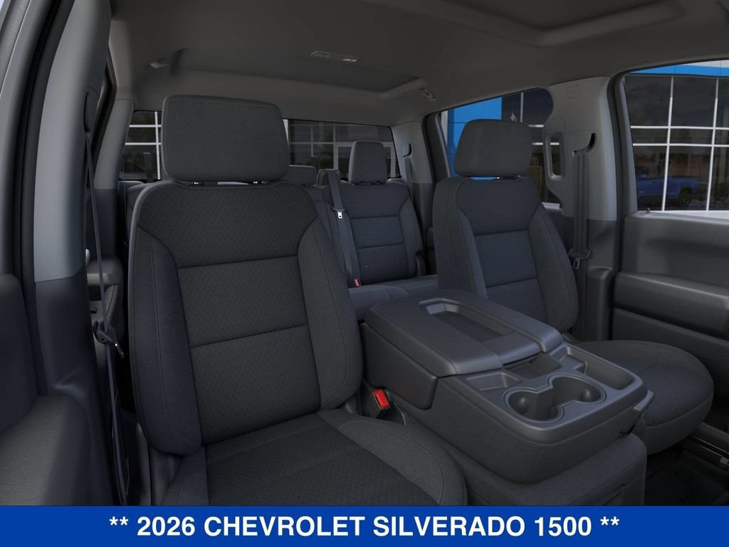 New 2026 Chevrolet Silverado 1500 Custom w/ Turbomax Blackout Package AWD/4WD image 17
