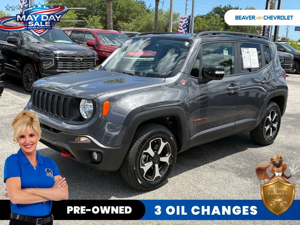 Used 2022 Jeep Renegade Trailhawk w/ Trailer Tow Group AWD/4WD image 1